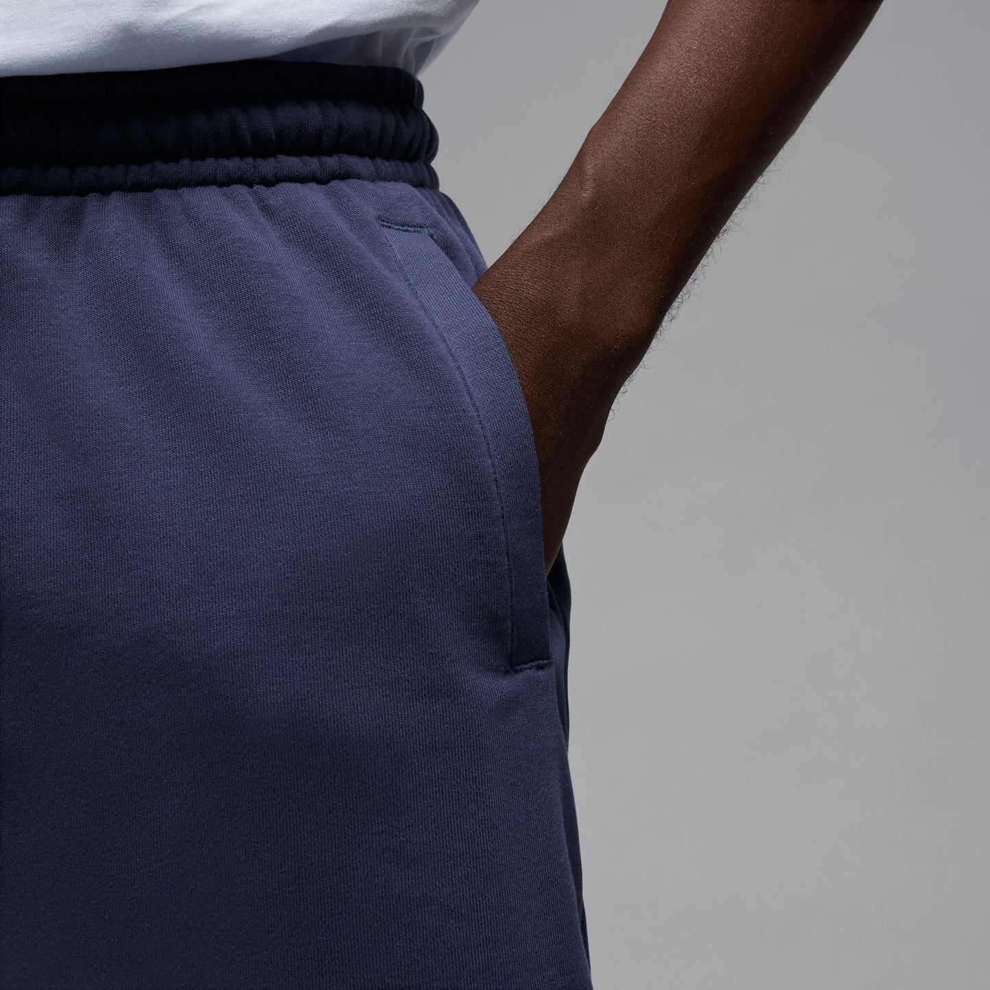 Air Jordan Mens MVP French Terry Shorts - Midnight Navy