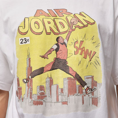 Air Jordan Mens Comic Tee - White