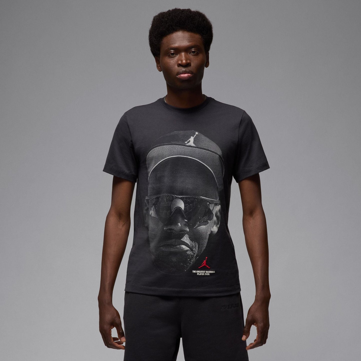 Air Jordan Mens Crewneck Tee - Off Noir