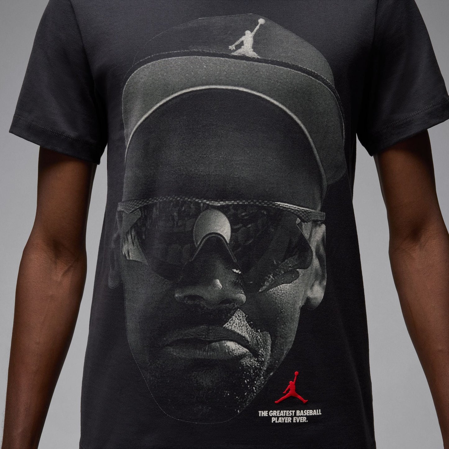 Air Jordan Mens Crewneck Tee - Off Noir