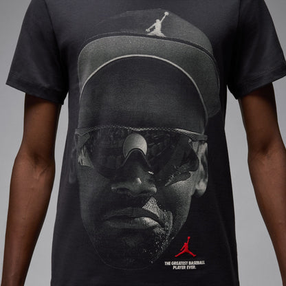 Air Jordan Mens Crewneck Tee - Off Noir