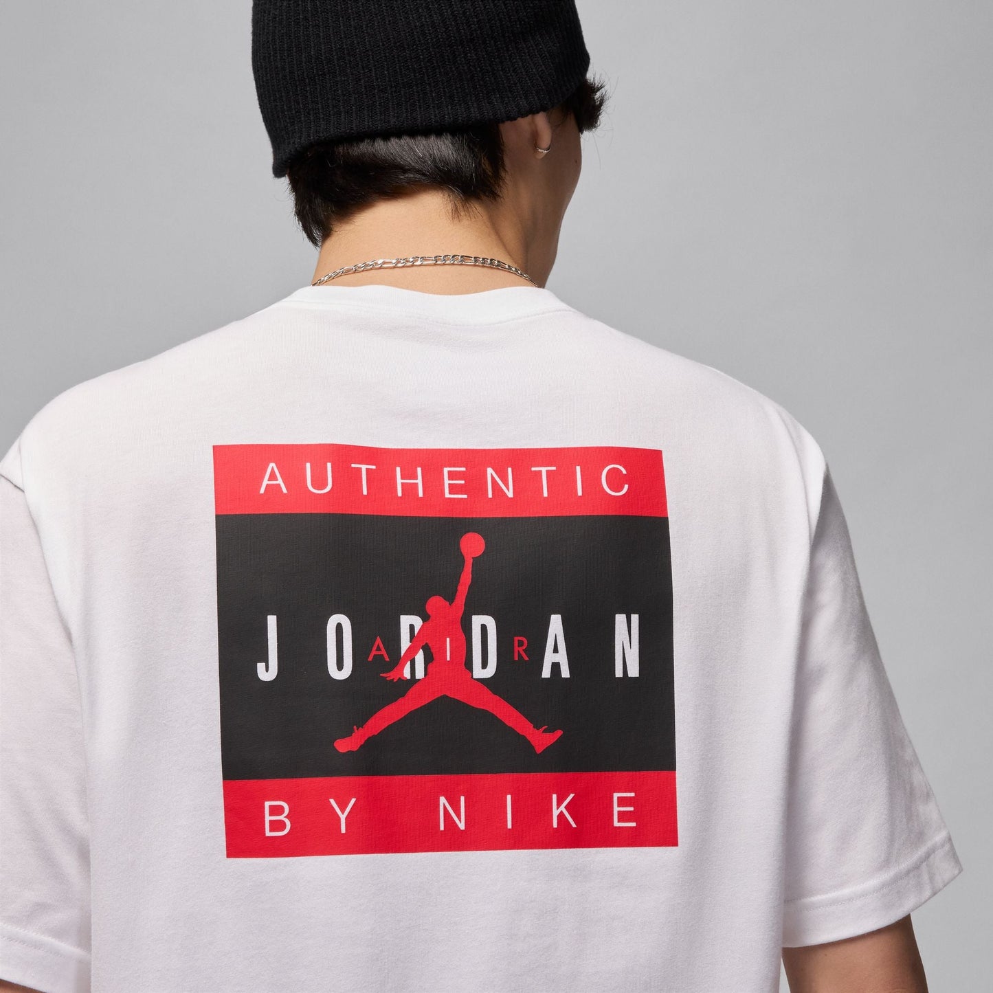 Air Jordan Mens Brand Tee - White