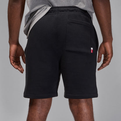 Air Jordan Mens Brooklyn Fleece Shorts - Black