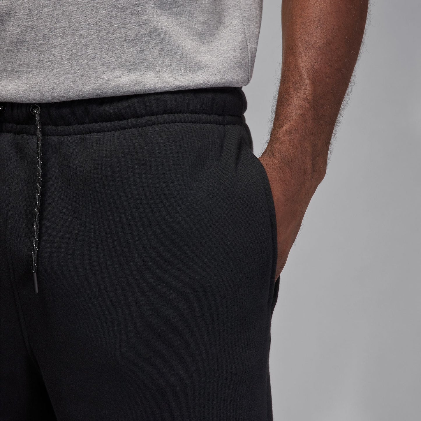 Air Jordan Mens Brooklyn Fleece Shorts - Black