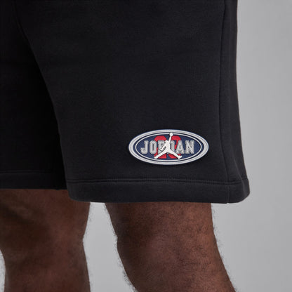 Air Jordan Mens Brooklyn Fleece Shorts - Black