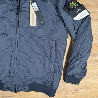 Stone Island Crinkle Reps NY Padded Jacket in Navy