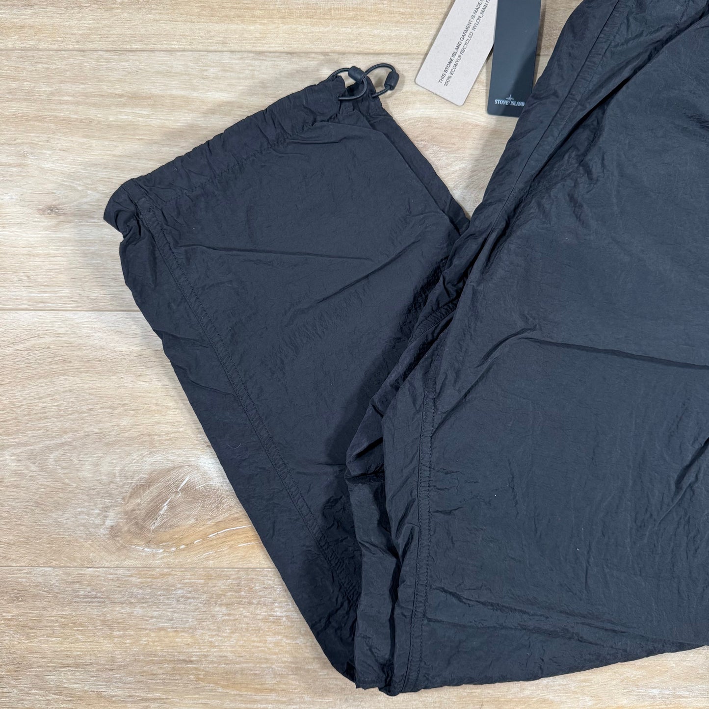 Stone Island Nylon Metal Pants in Black with Nylon Mesh Lining