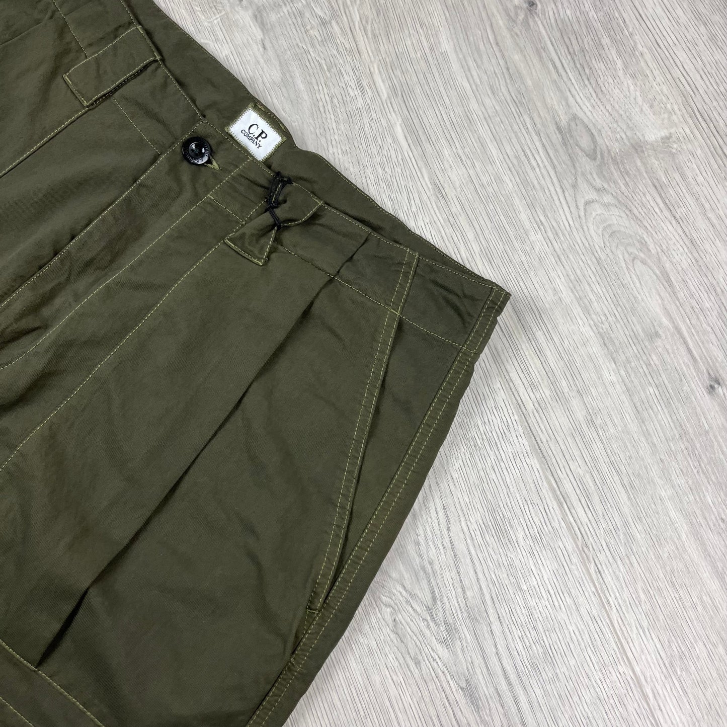 CP Company Loose Trousers - Ivy Green