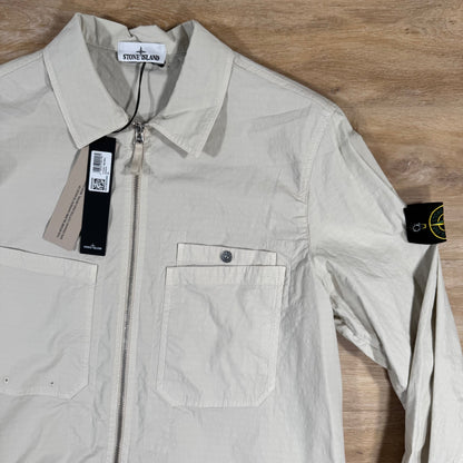 Stone Island Mil-Spec Stretch Ripstop-TC Overshirt in Sand