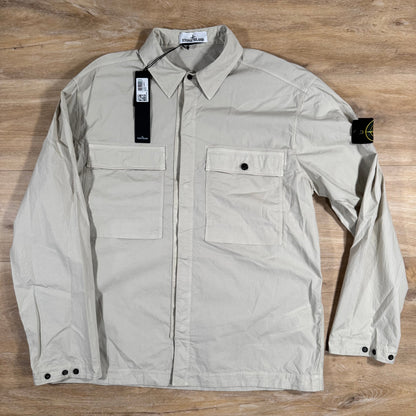Stone Island Stretch Tela Overshirt in Sand