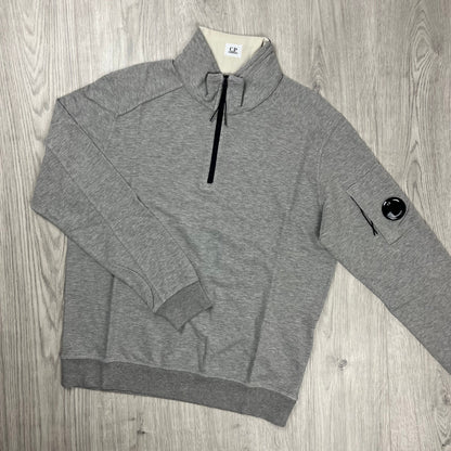 CP Company Light Fleece Zip Sweatshirt - Grey