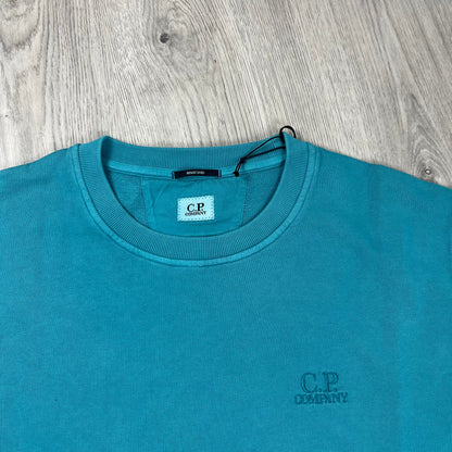 CP Company Patch Sweatshirt - Tile Blue