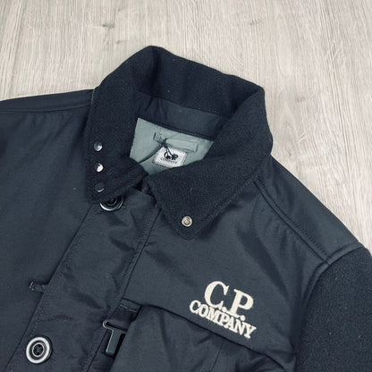 CP Company Duffel Goggle Jacket - Black