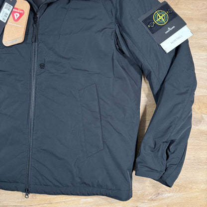 Stone Island Micro Twill Padded Jacket in Black