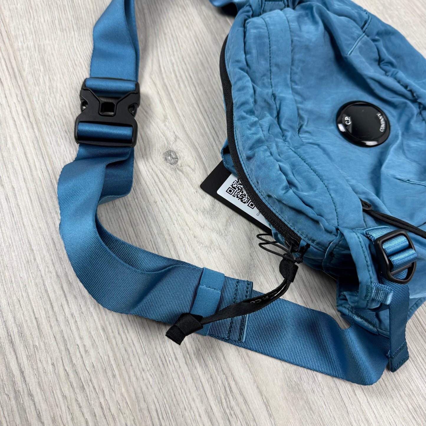 CP Company Zip Chrome Bag - Aegean Blue