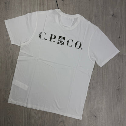 CP Company Printed T-Shirt - White