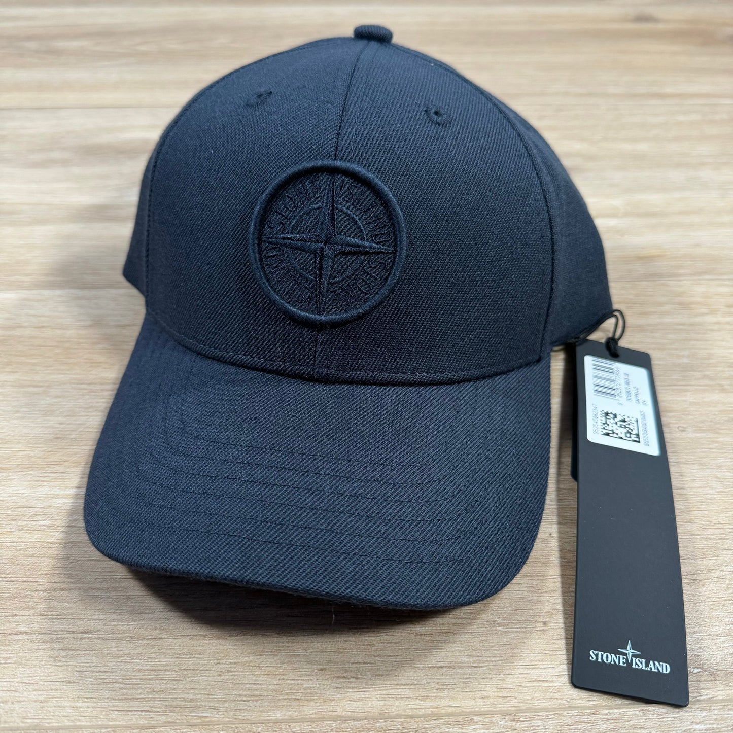 Stone Island Cotton Reps Baseball Cap in Navy