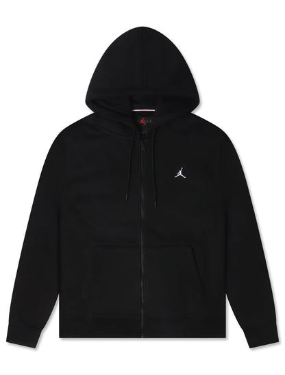 Air Jordan Fleece Zip Up Hoodie - Black