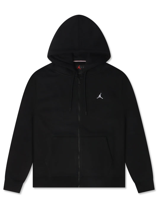 Air Jordan Fleece Zip Up Hoodie - Black