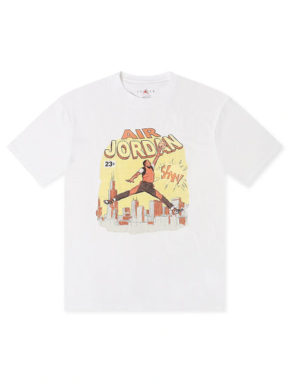 Air Jordan Mens Comic Tee - White