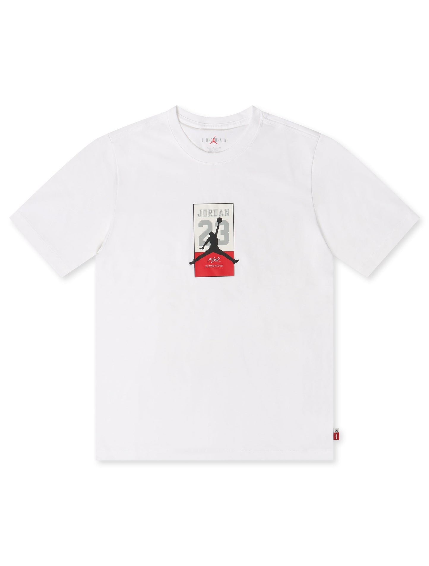 Air Jordan Mens Blank SS Skate Tee - White