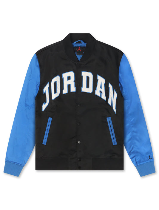 Air Jordan Mens Collegiate Varsity Jacket - Black/Sport Blue