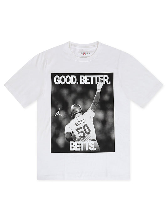 Air Jordan Mookie Betts Tee - White