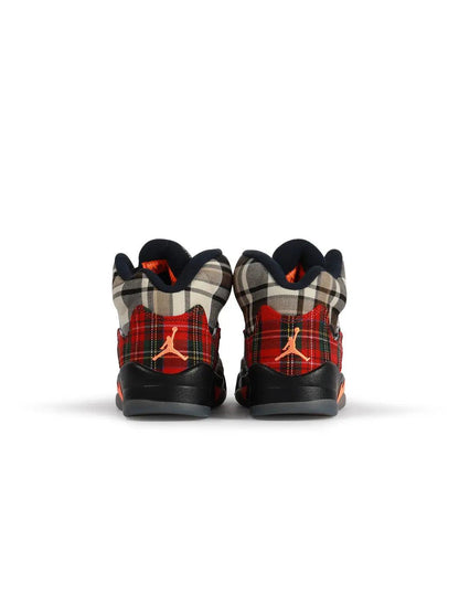 Air Jordan Big Kids 5 Retro - 'Plaid'
