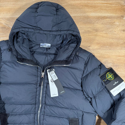 Stone Island Seamless Tunnel Nylon Down-TC Jacket in Navy