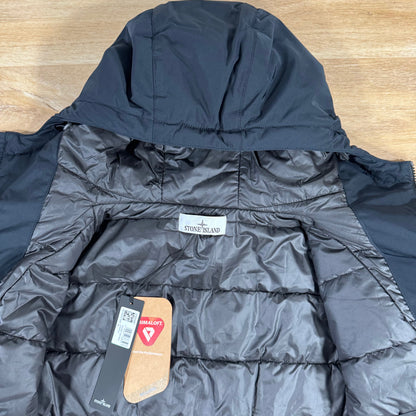 Stone Island Micro Twill Padded Jacket in Navy