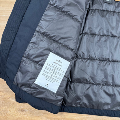 Stone Island Micro Twill Padded Jacket in Navy