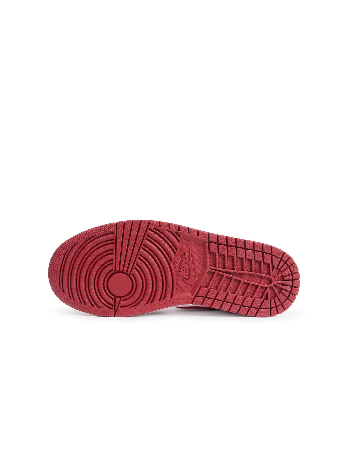 Air Jordan Womens 1 Mid SE - White/Team Red