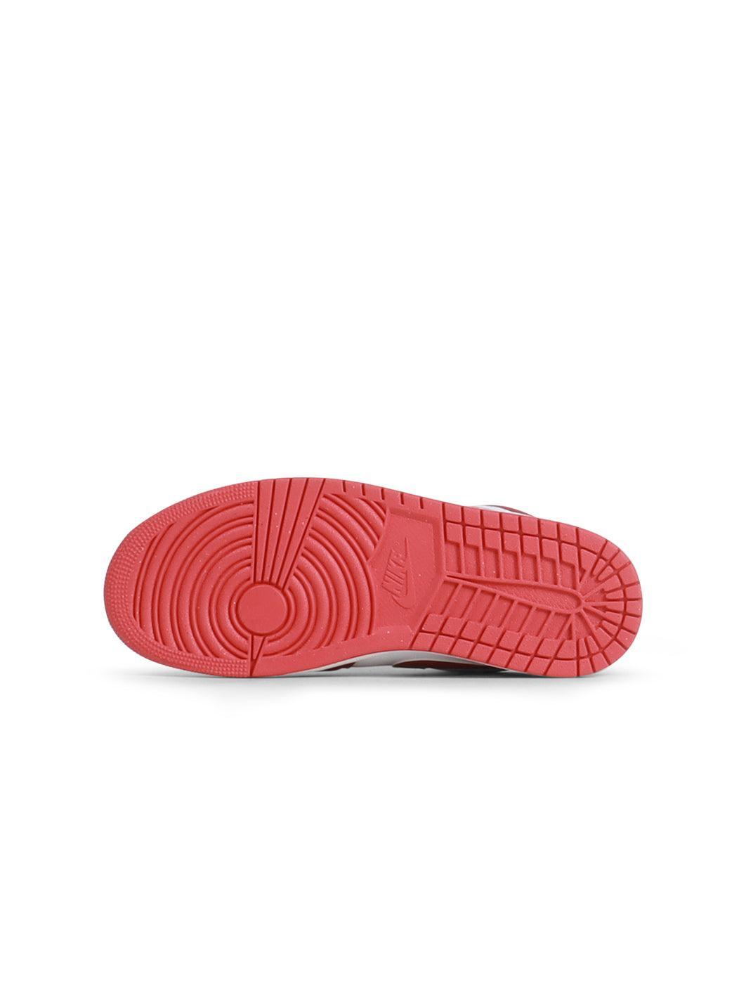 Air Jordan Big Kids  1 Low Se - White/Dunew