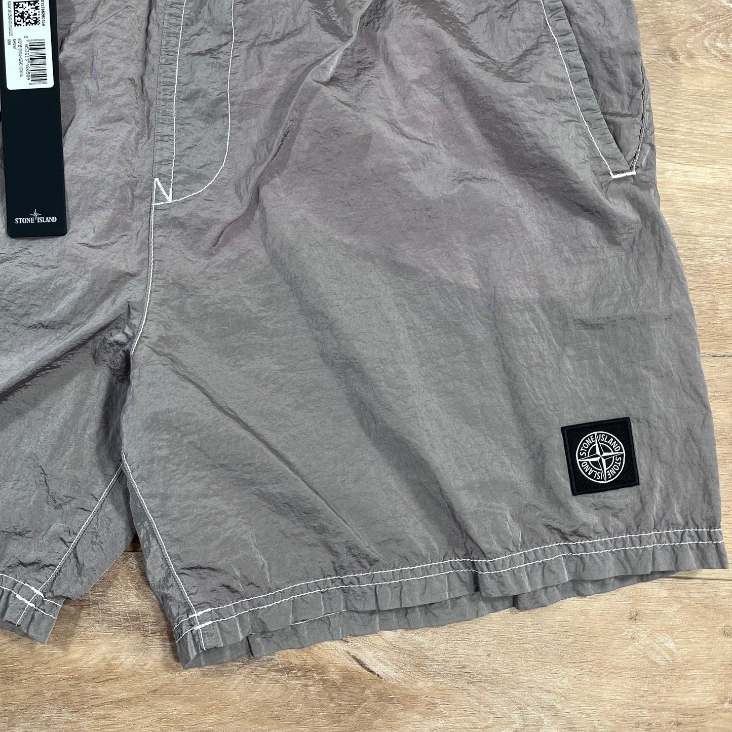Stone Island Nylon Metal Swim Shorts in Pink