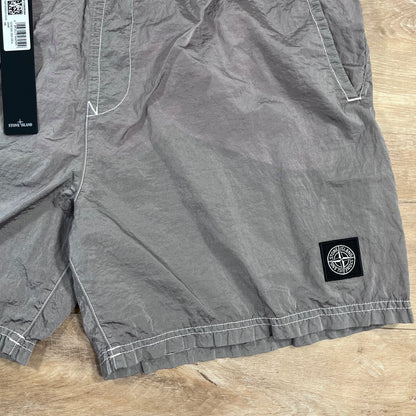 Stone Island Nylon Metal Swim Shorts in Pink