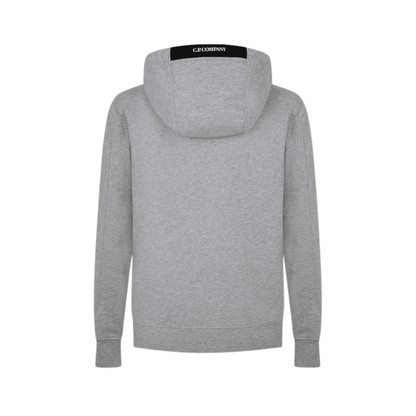 CP Company Raised Fleece Hoodie - Grey