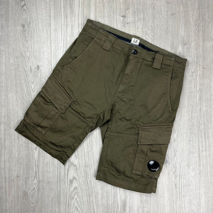 CP Company Cargo Shorts - Ivy Green