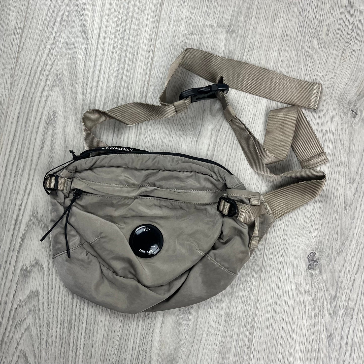 CP Company Zip Chrome Bag - Fallen Rock