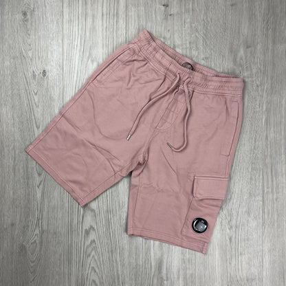 CP Company Jersey Shorts - Misty Rose