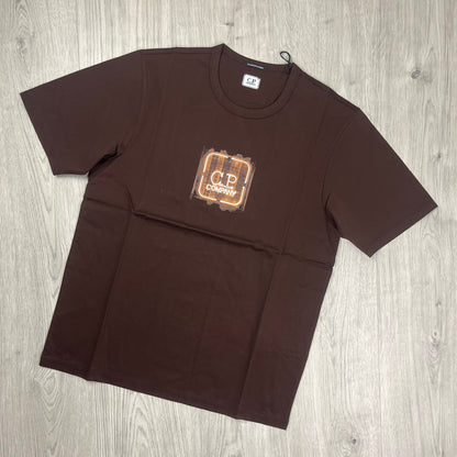 CP Company Metropolis T-Shirt - Rum Raisin