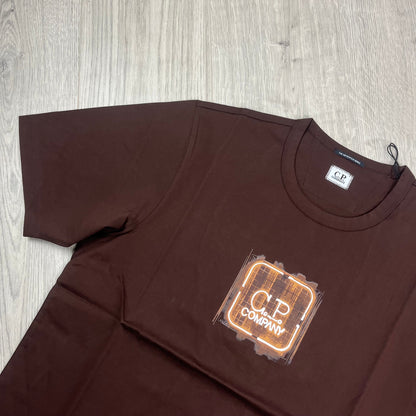 CP Company Metropolis T-Shirt - Rum Raisin