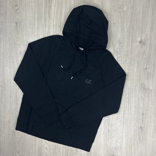 CP Company Light Fleece Hoodie -  Black