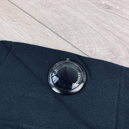 CP Company Raised Fleece Hoodie - Black