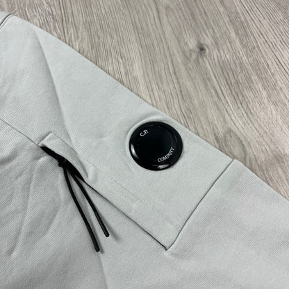 CP Company Raised Fleece Hoodie - Blue Fox