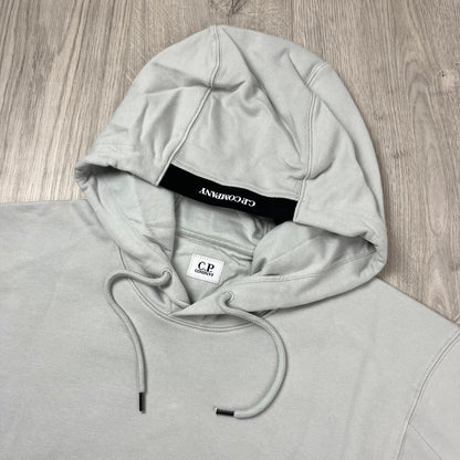 CP Company Raised Fleece Hoodie - Blue Fox