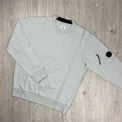 CP Company Raised Fleece Sweatshirt - Blue Fox