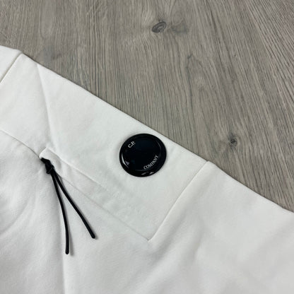 CP Company Raised Fleece Sweatshirt - White