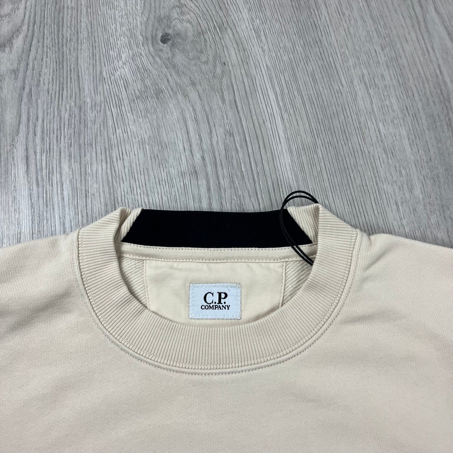 CP Company Raised Fleece Sweatshirt - Pistachio Shell