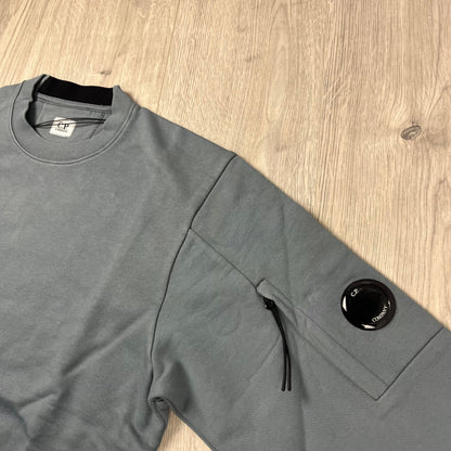 CP Company Raised Fleece Sweatshirt - Stormy