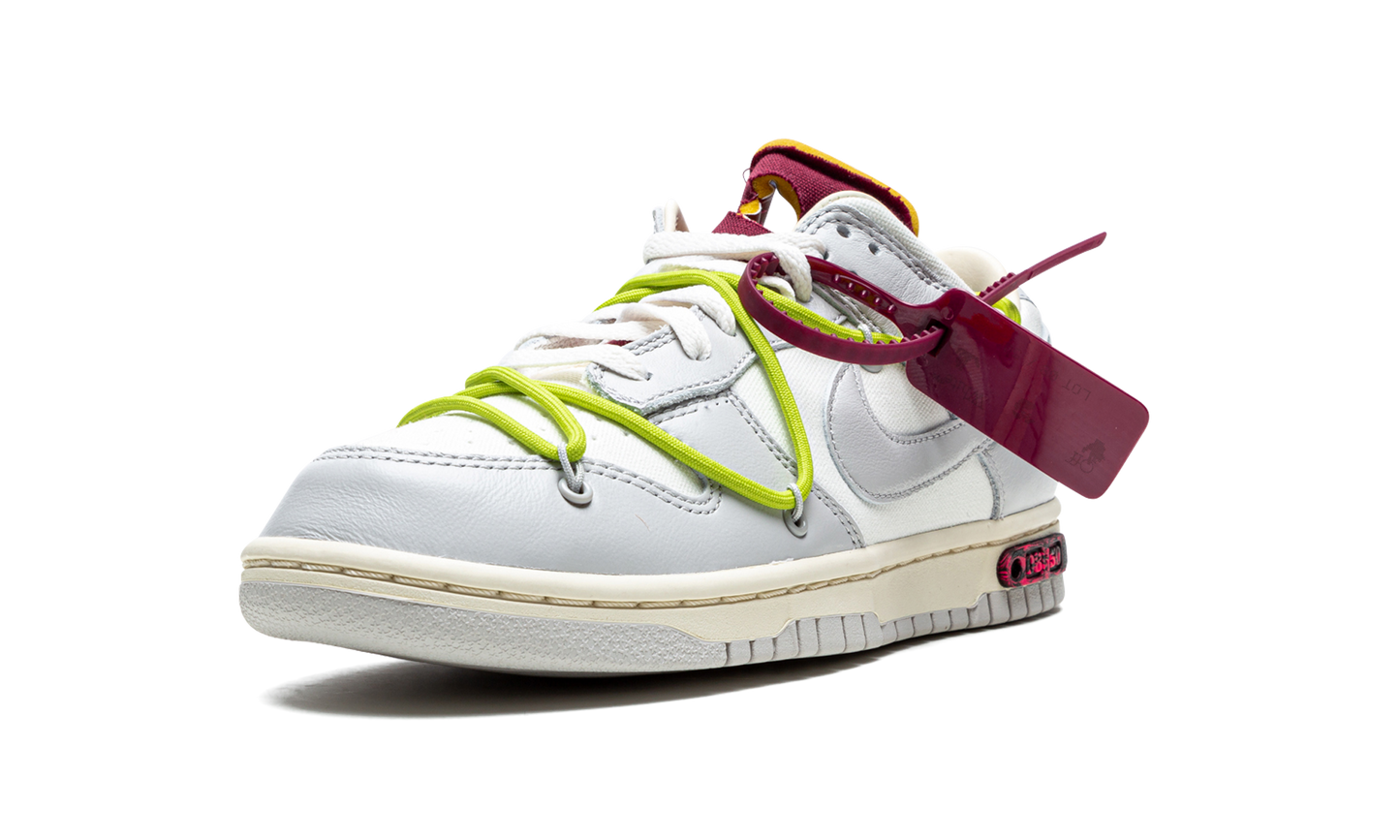 Dunk Low "Off-White - Lot 08" DM1602 106